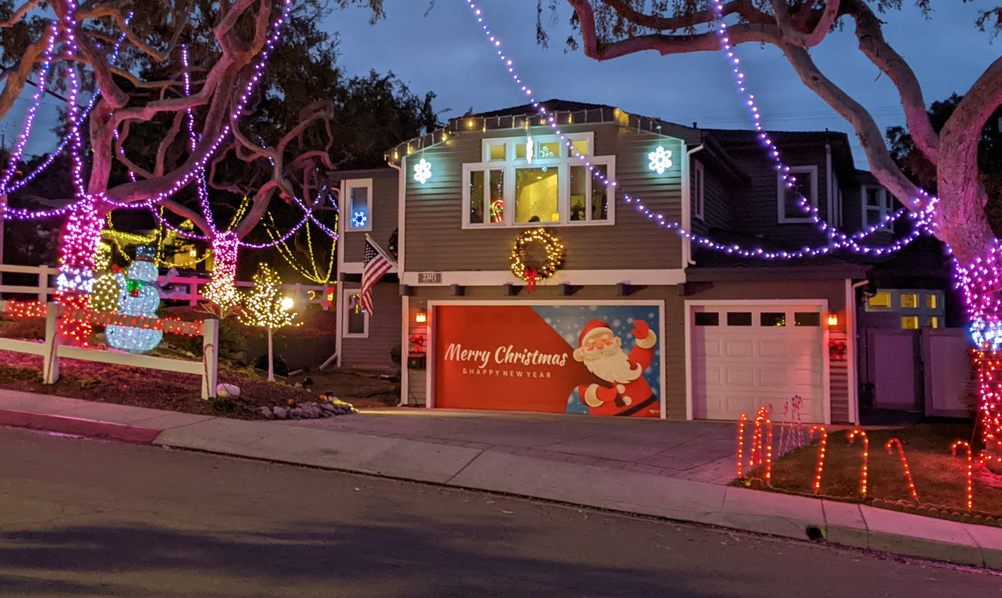 Santa's Toy Bag | Garage Door Cover