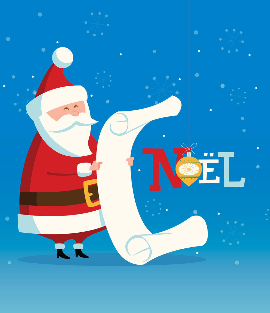 Santa's List | 1-Car Garage Door Cover