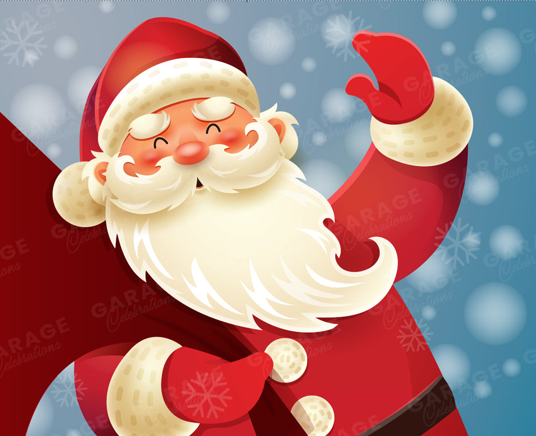 Santa's Toy Bag | Garage Door Cover