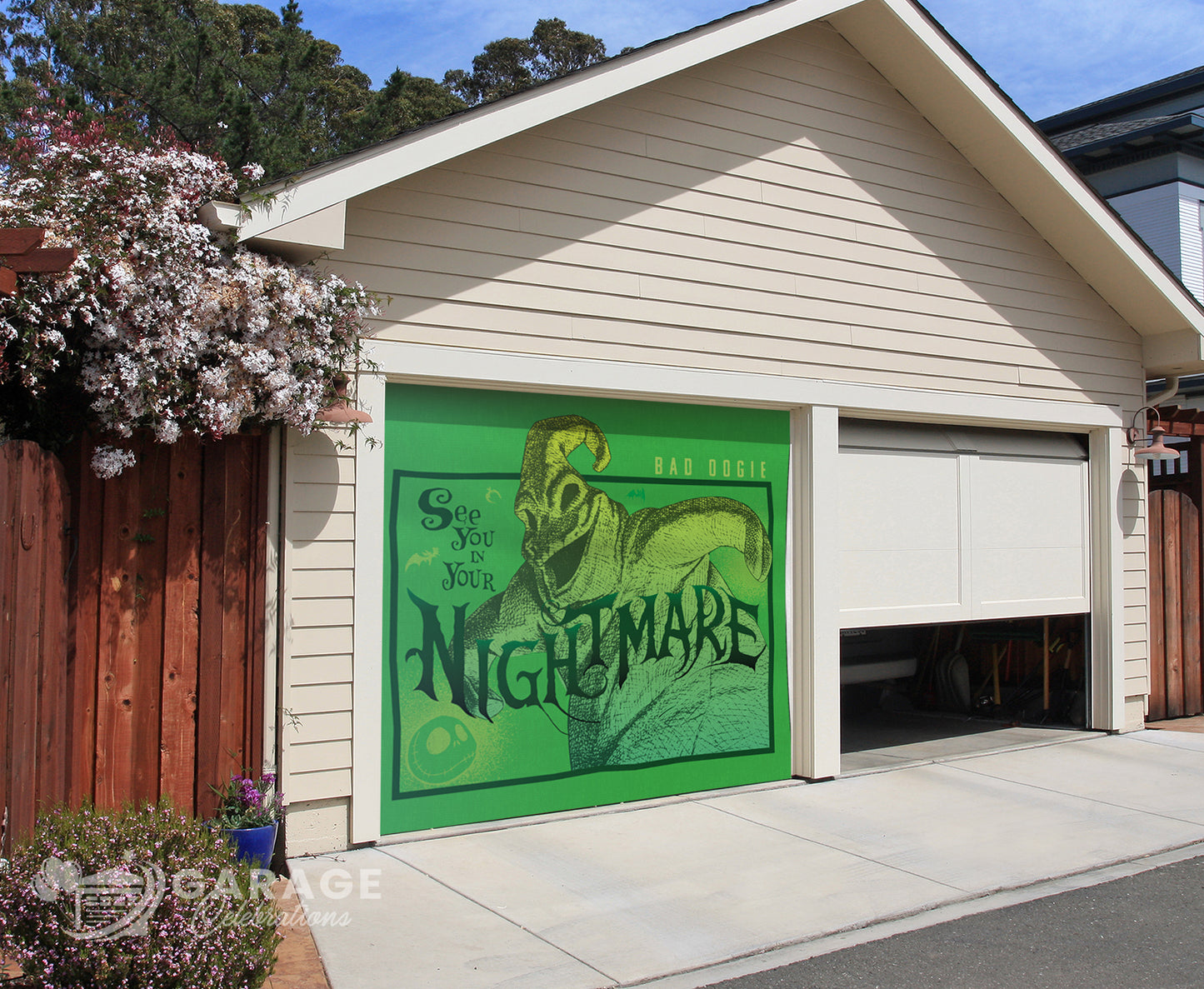 See You In Your Nightmare | 1-Car Disney® Garage Door Cover