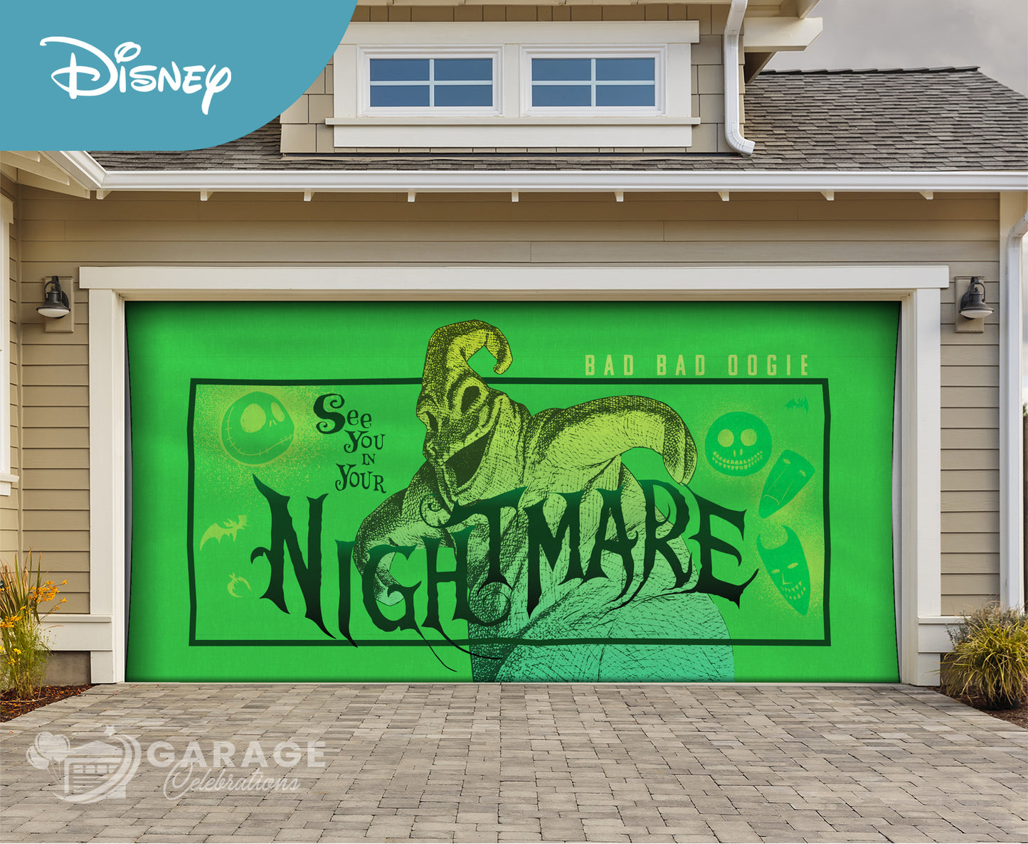 See You In Your Nightmare | 2-Car Disney® Garage Door Cover