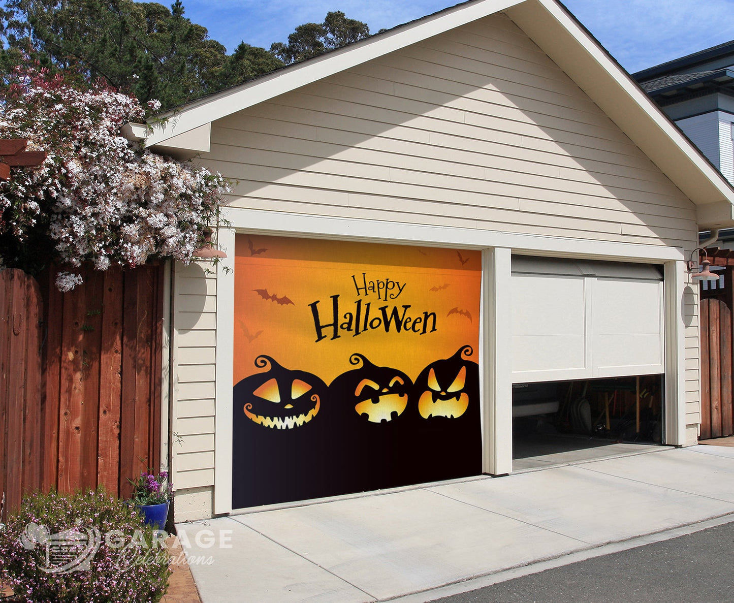Clearance 7'H×9'W | Garage Door Cover