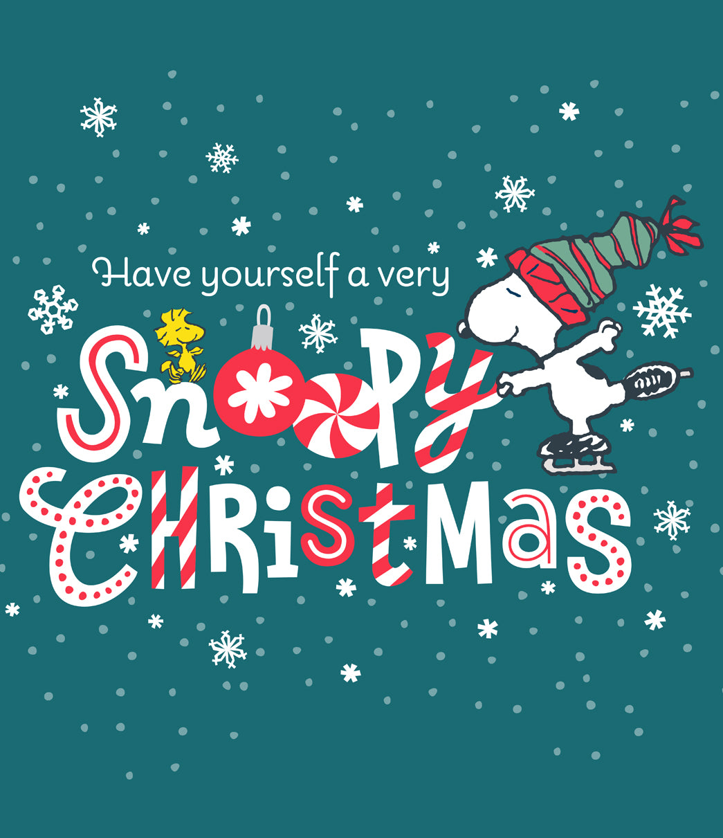 Snoopy Christmas | 1-Car Peanuts® Garage Door Cover
