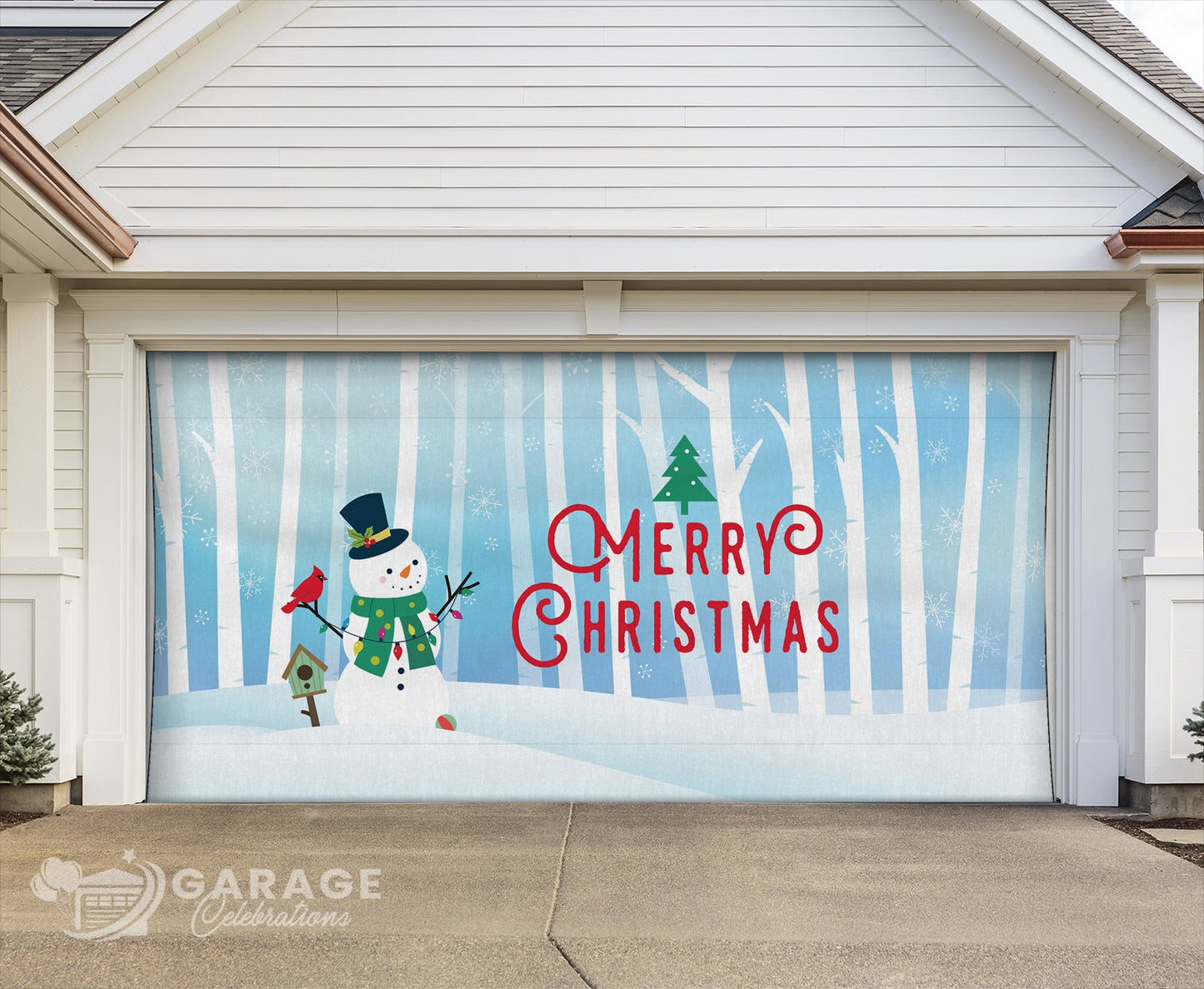 Clearance 7'H×15'W | Garage Door Cover