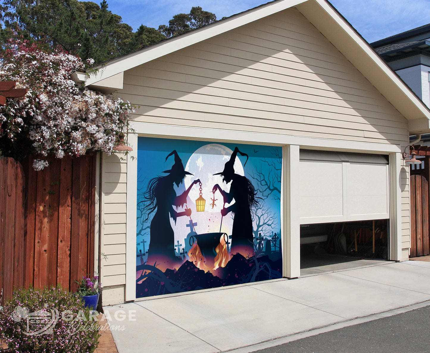 Song of the Witches | 1-Car Garage Door Cover