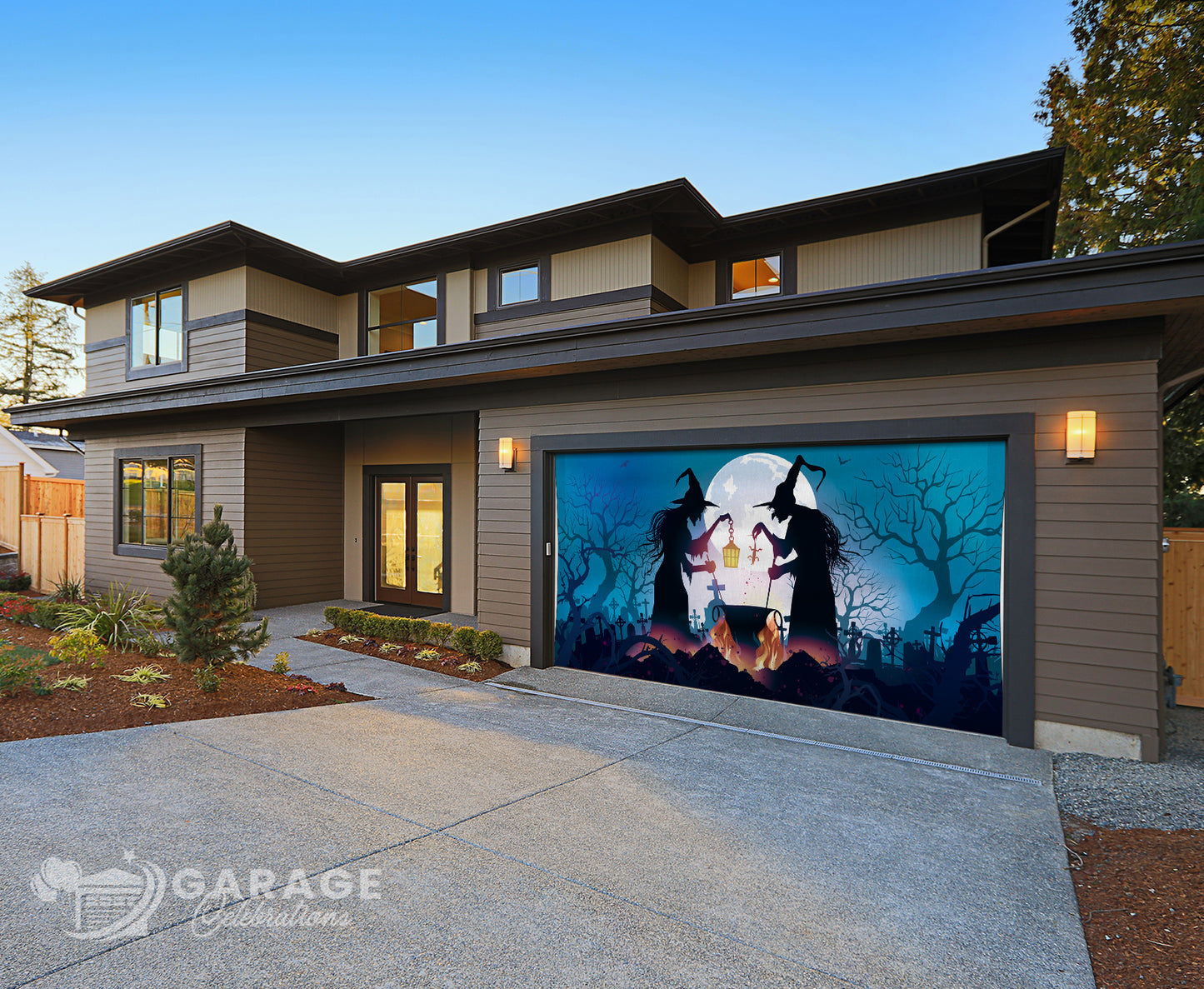 Song of the Witches | 2-Car Garage Door Cover
