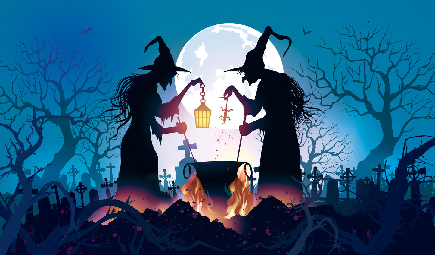 Song of the Witches | 2-Car Garage Door Cover