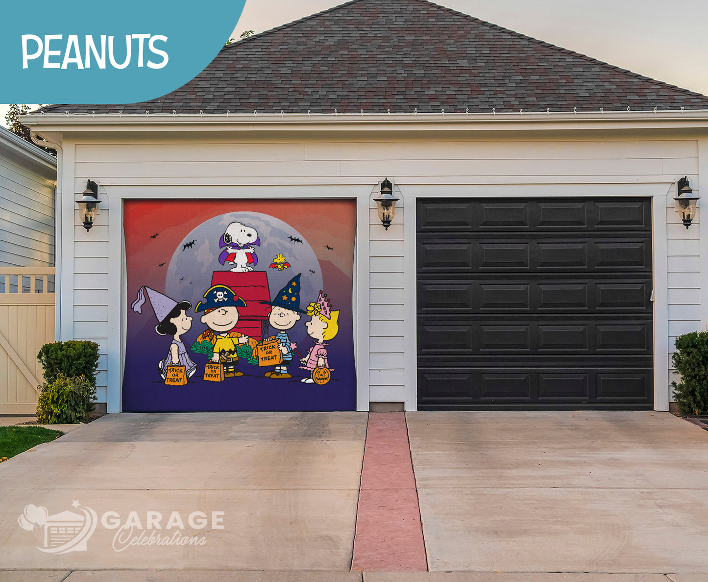 Clearance 8'H×8'W | Garage Door Cover