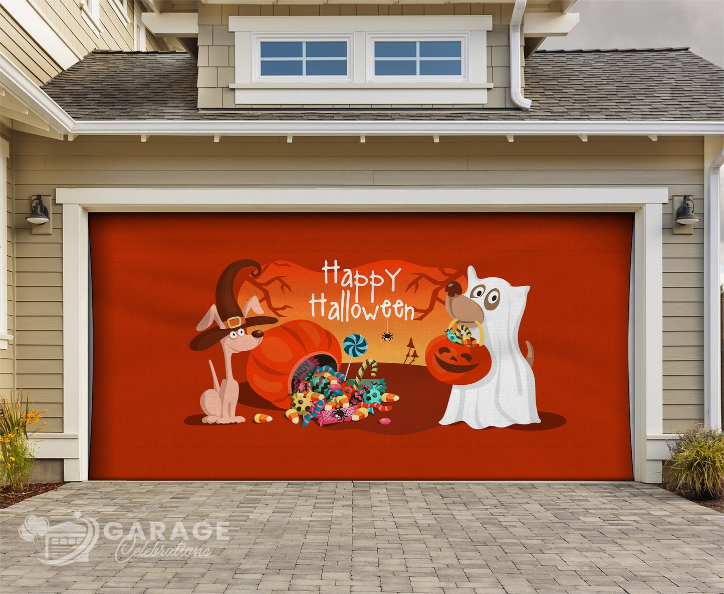 Clearance 7'H×15'W | Garage Door Cover