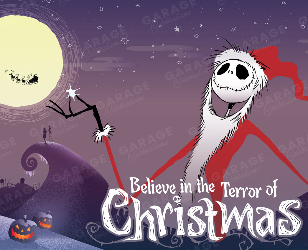 Terror of Christmas | Disney® Garage Door Cover