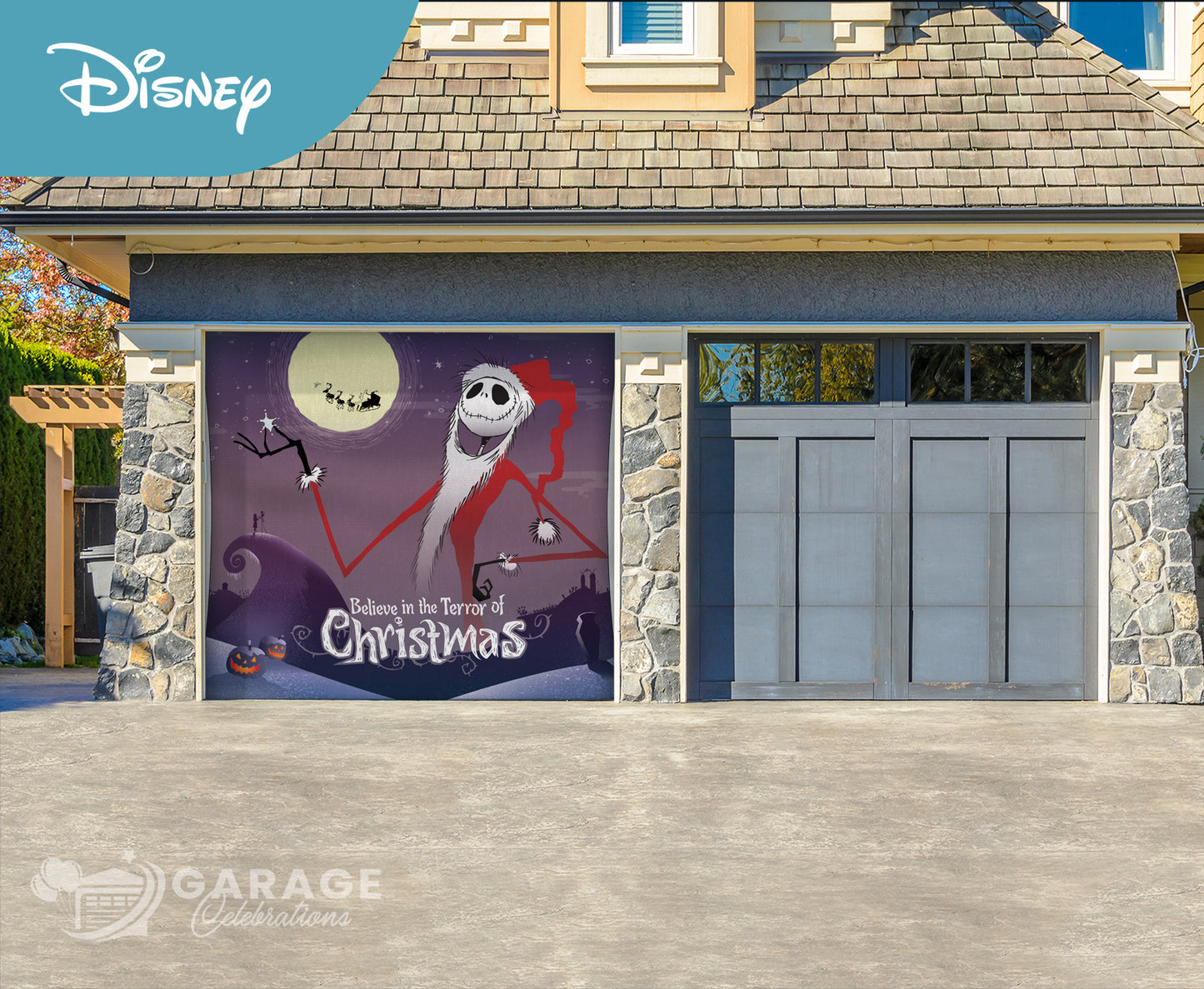 Terror of Christmas | Disney® Garage Door Cover