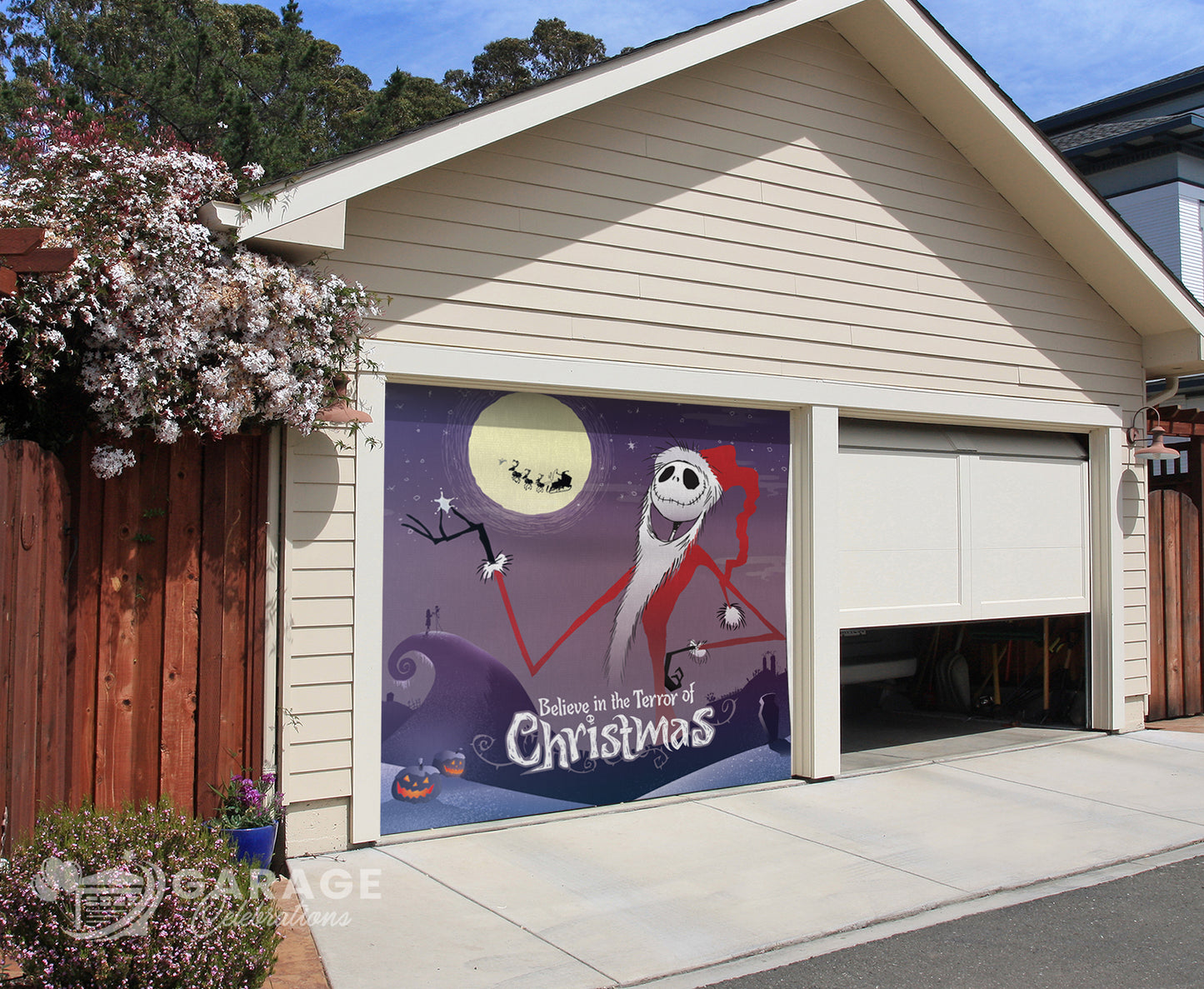 Terror of Christmas | Disney® Garage Door Cover