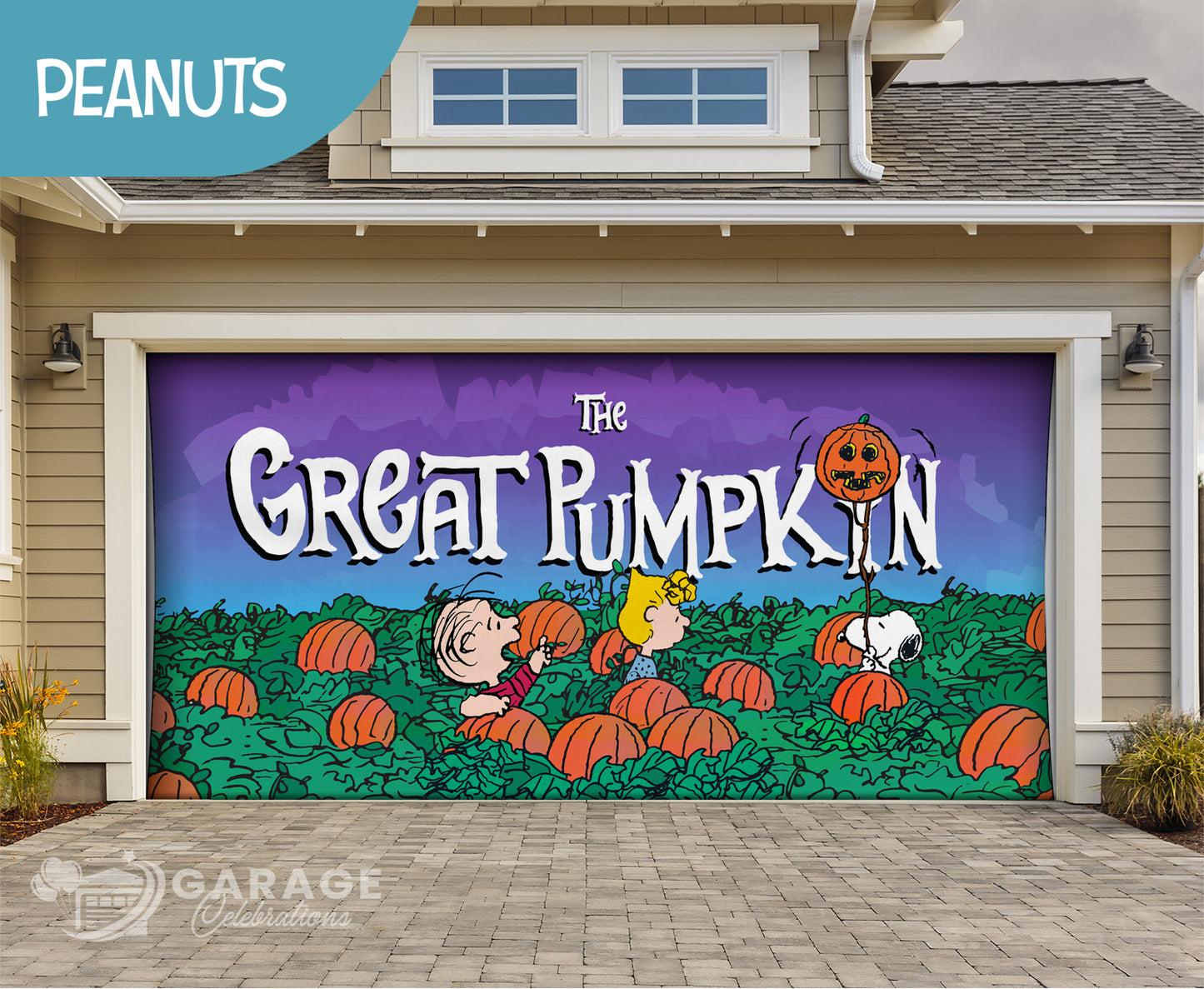 Clearance 7'H×16'W | Garage Door Cover