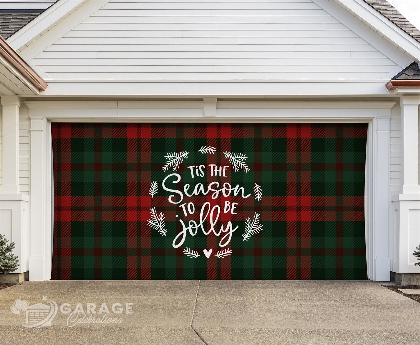 Clearance 7'H×15'W | Garage Door Cover