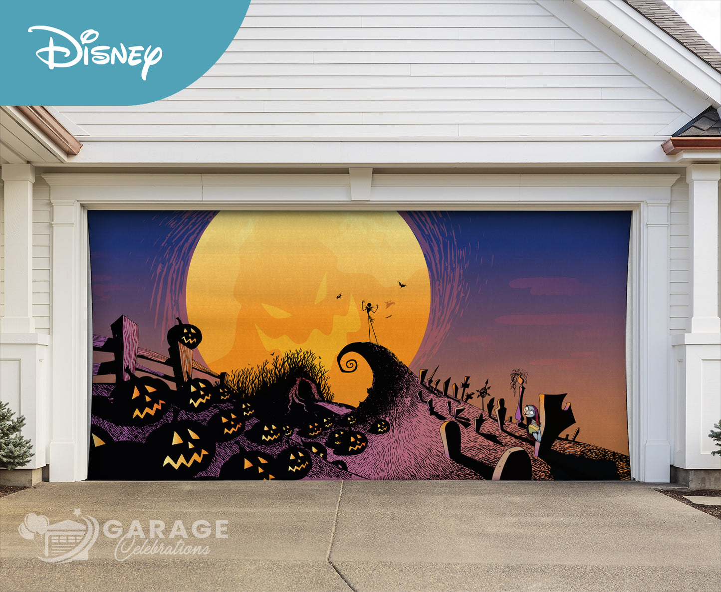 Tragedy At Hand | 2-Car Disney® Garage Door Cover