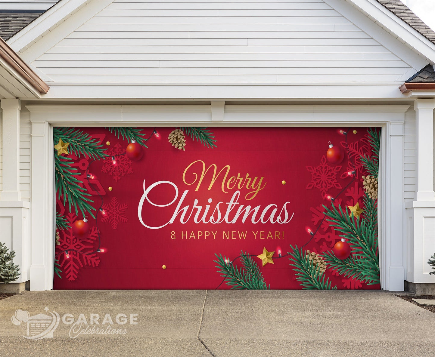Clearance 7'H×18'W | Garage Door Cover