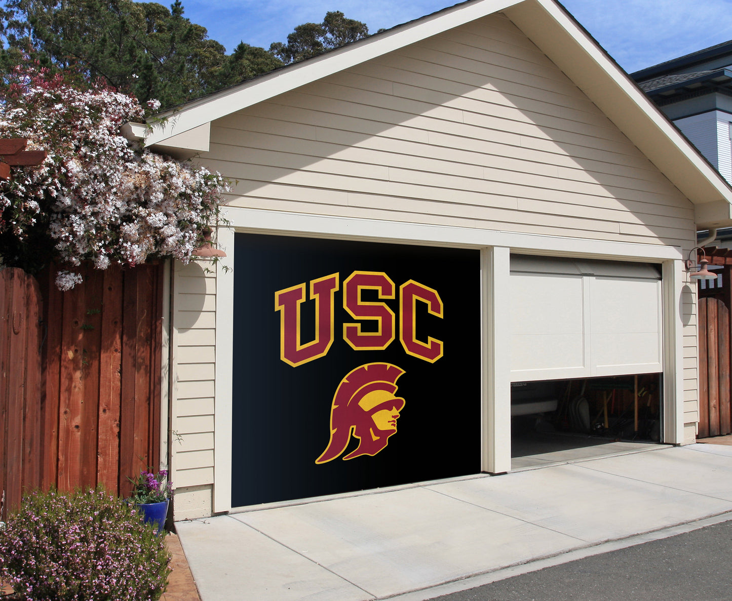 Clearance 8'H×8'W | Garage Door Cover