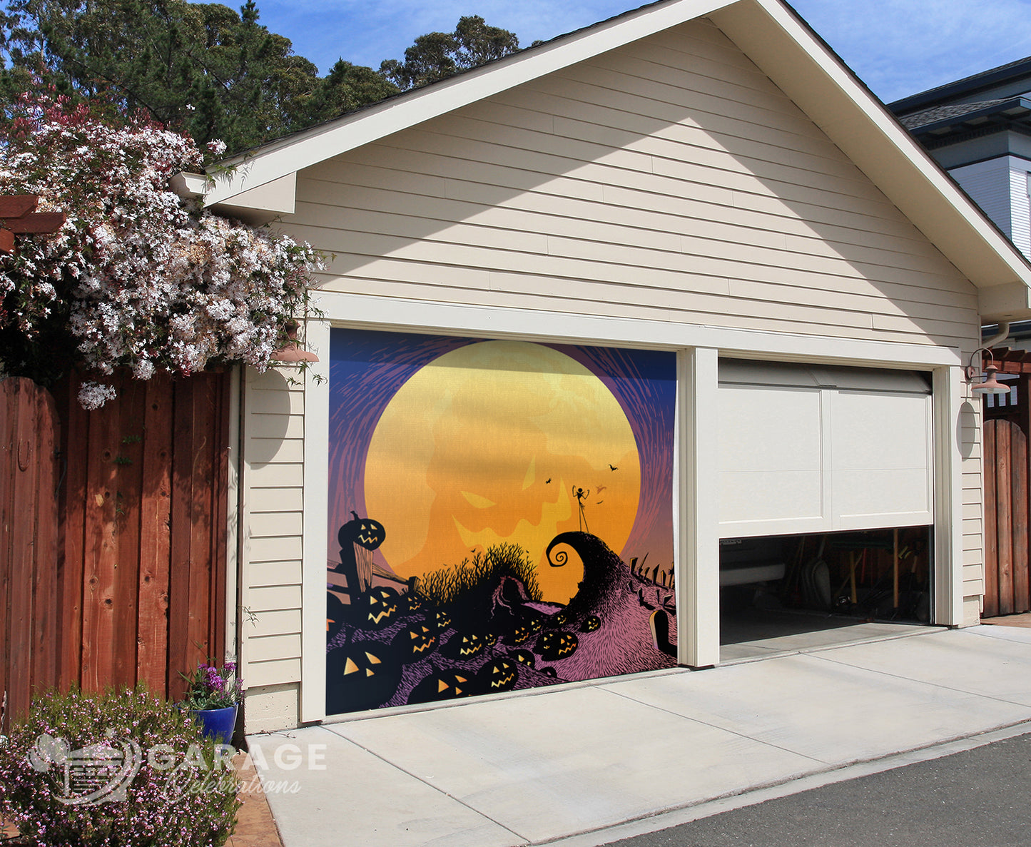 Tragedy At Hand | 1-Car Disney® Garage Door Cover