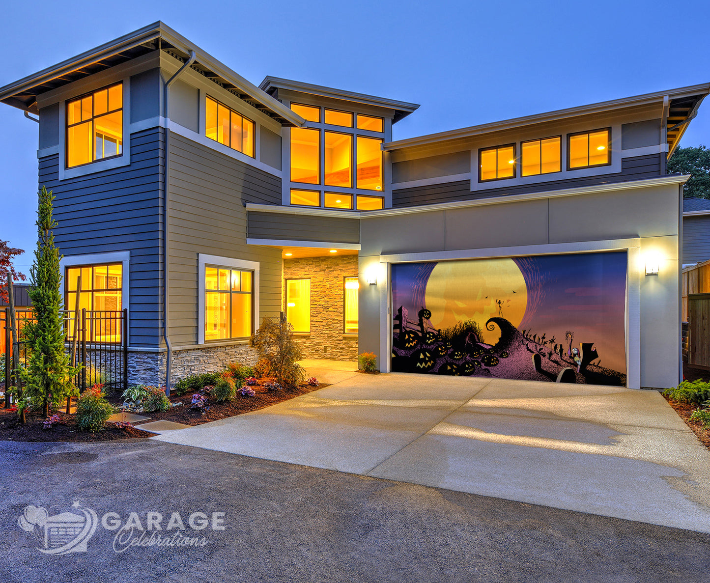 Tragedy At Hand | 2-Car Disney® Garage Door Cover