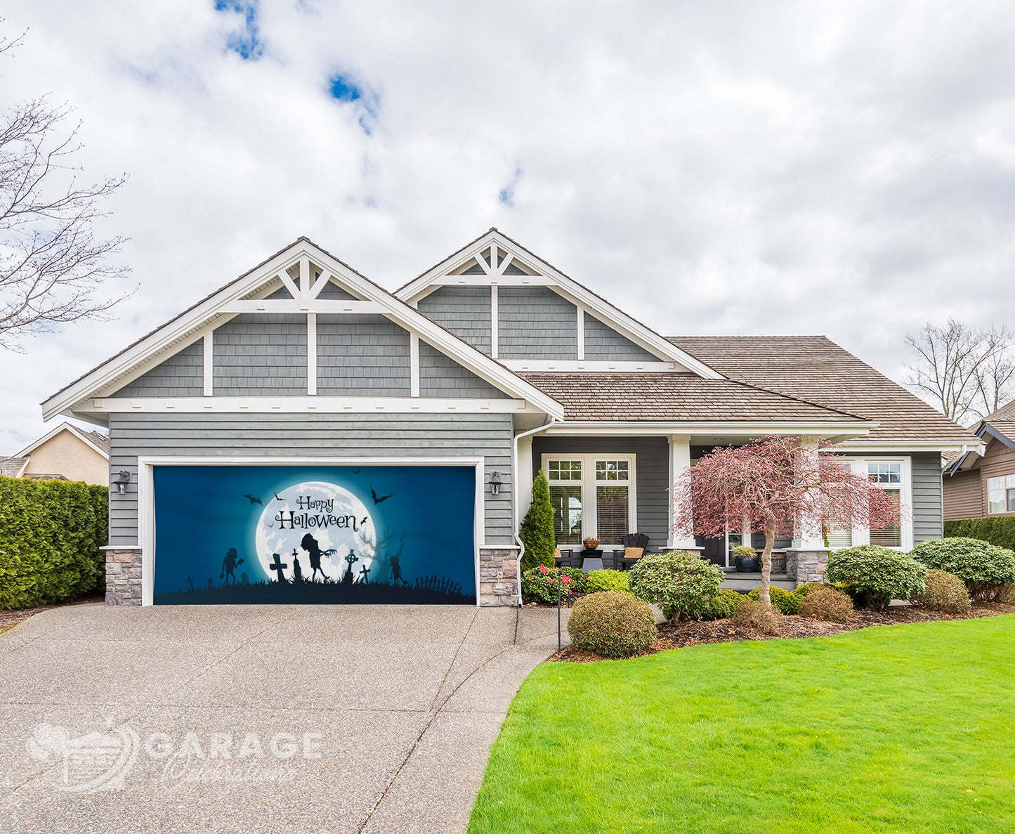 Clearance 7'H×15'W | Garage Door Cover