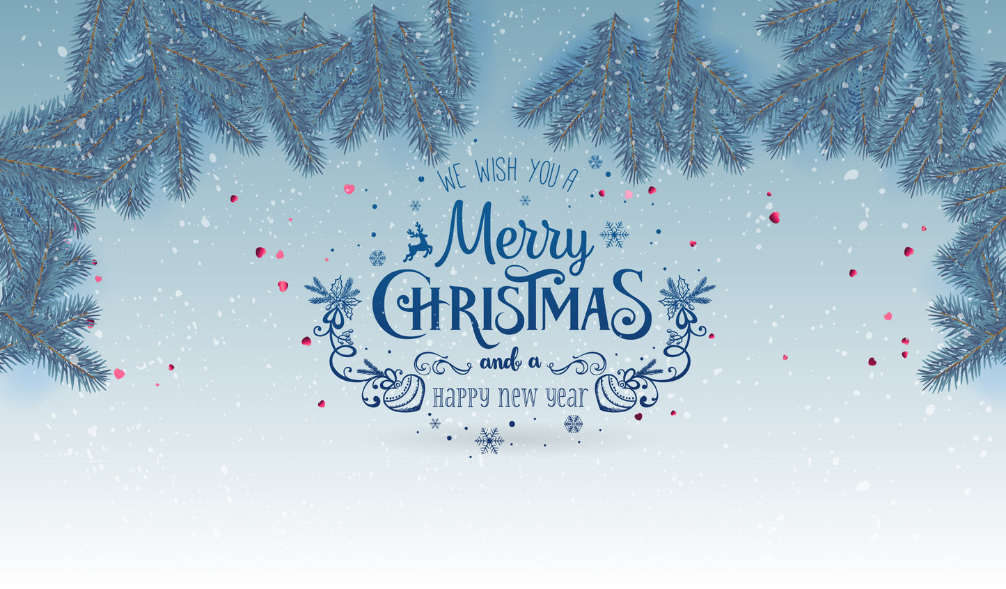 We Wish You A Merry Christmas | 2-Car Garage Door Cover