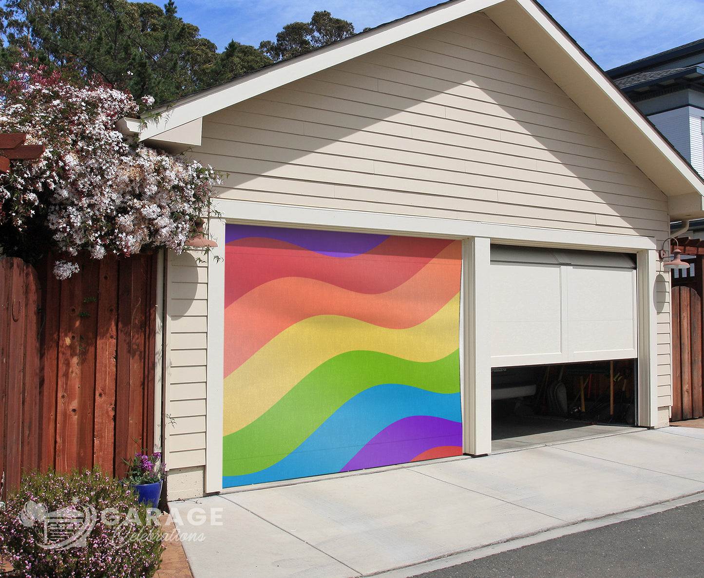 Pride Flag | Garage Door Cover