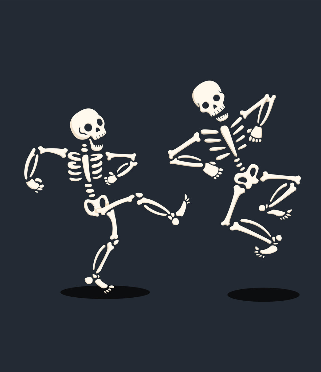 Dancing Skeletons | 1-Car Garage Door Cover