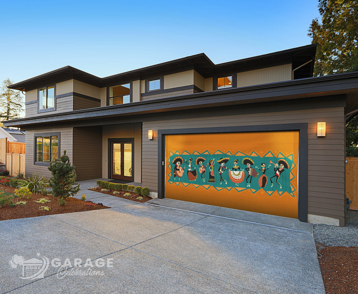 Día de los Muertos | 2-Car Garage Door Cover