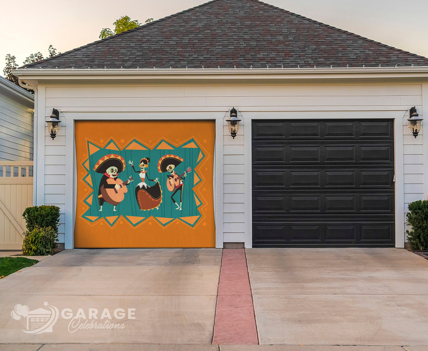 Día de los Muertos | 1-Car Garage Door Cover