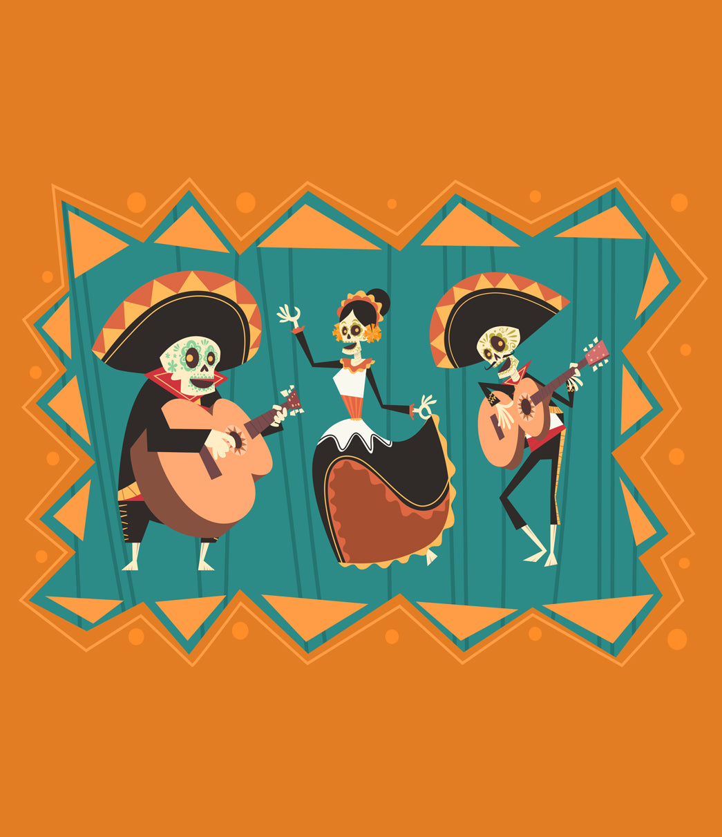 Día de los Muertos | 1-Car Garage Door Cover