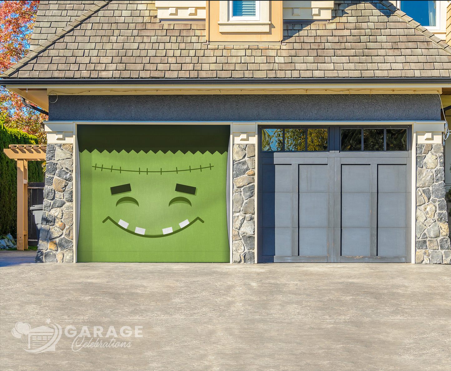 Frank's Face | 1-Car Garage Door Cover