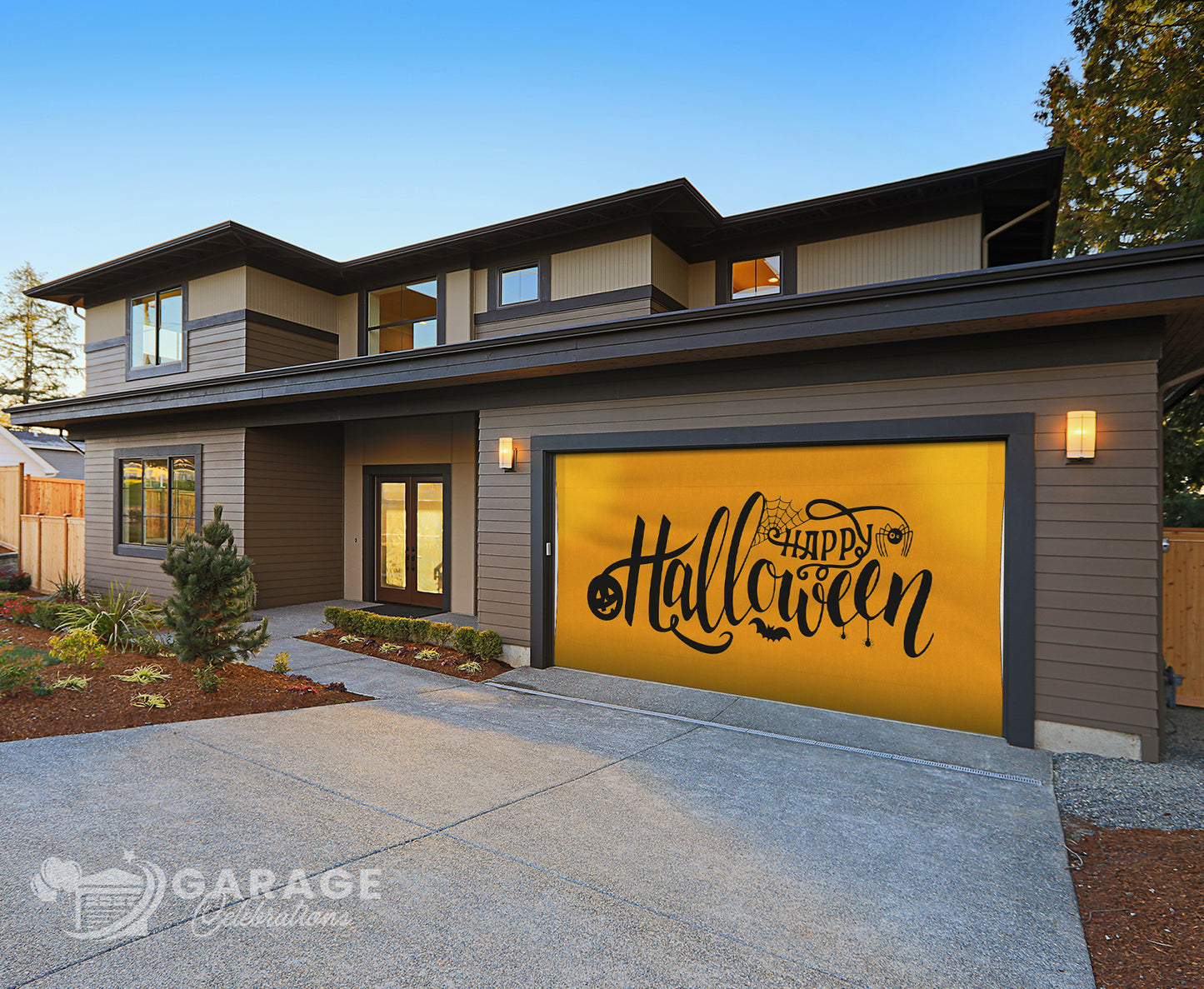 Happy Halloween | 2-Car Garage Door Cover