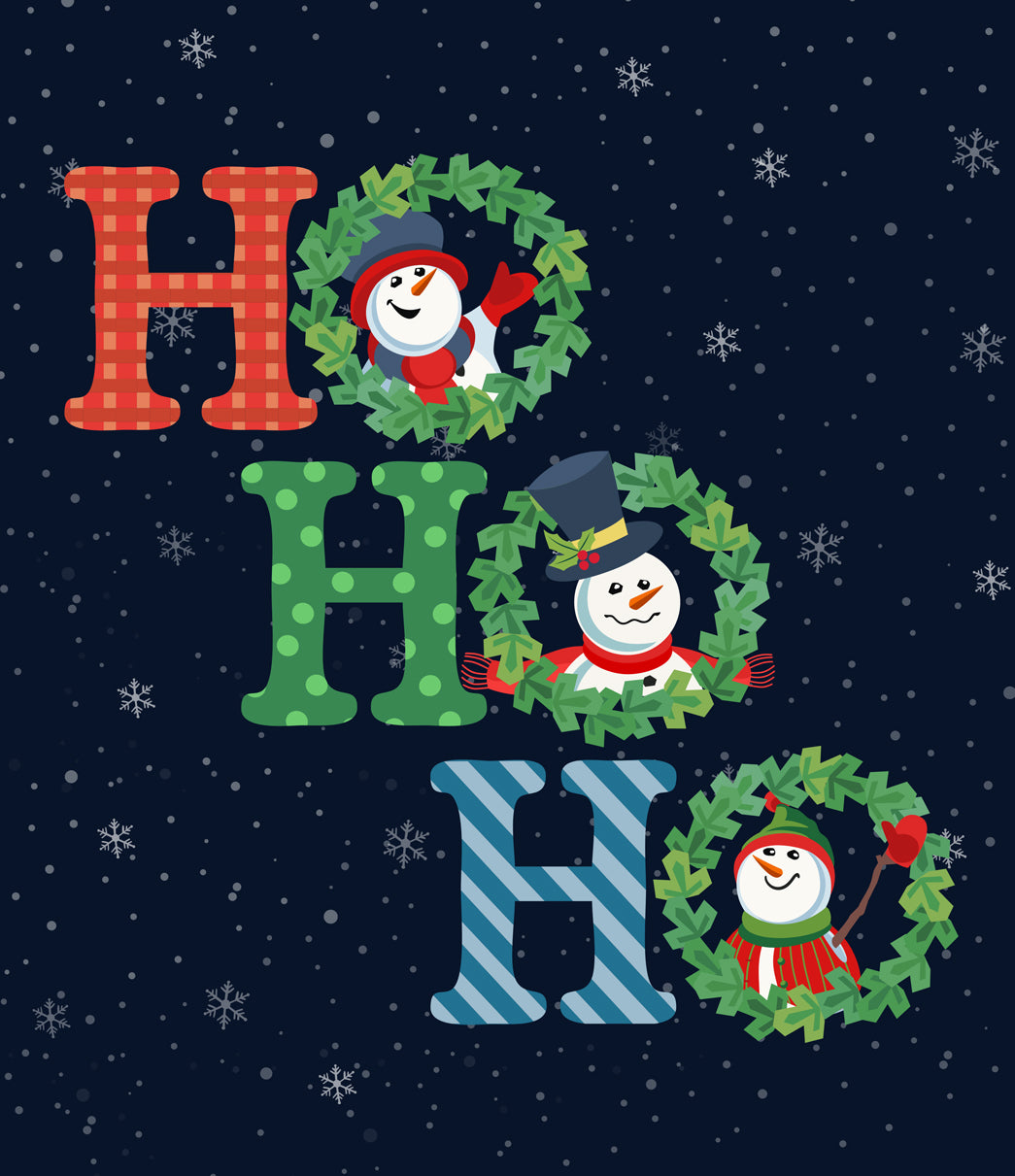 Ho Ho Ho | 1-Car Garage Door Cover