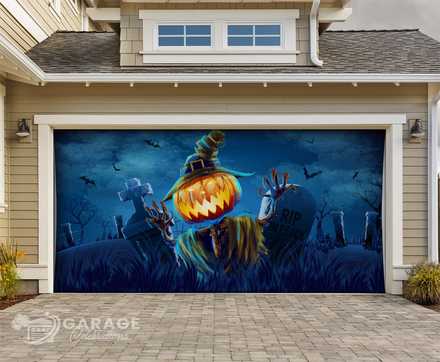Jack Attack! | 2-Car Garage Door Cover
