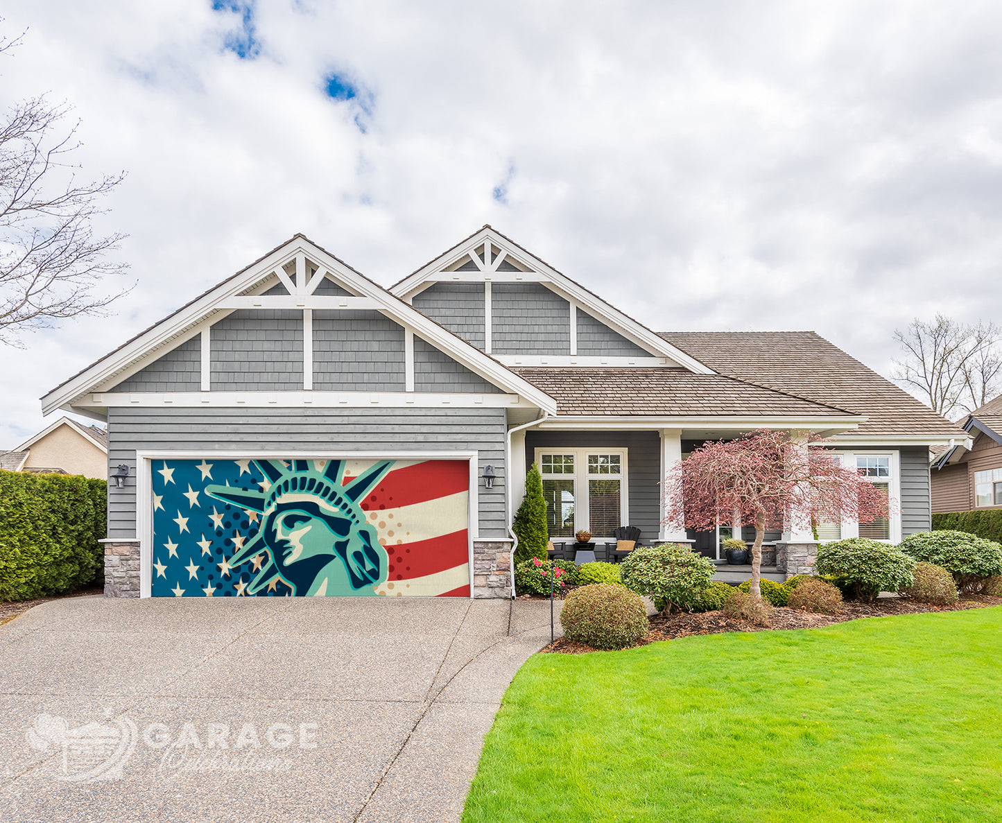 Land That I Love | 2-Car Garage Door Cover