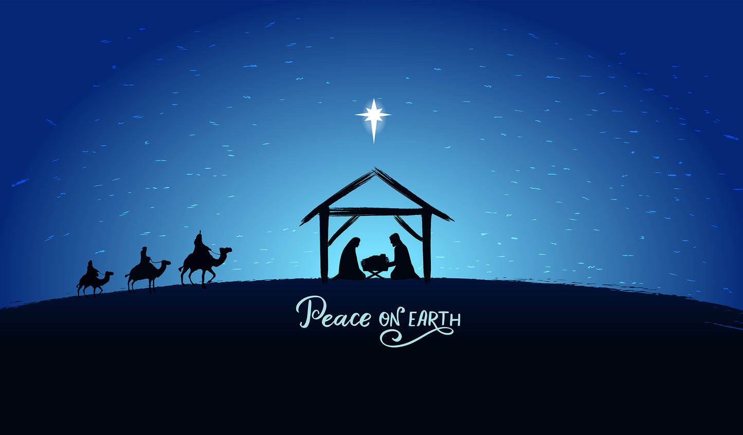 Peace on Earth | 2-Car Garage Door Cover
