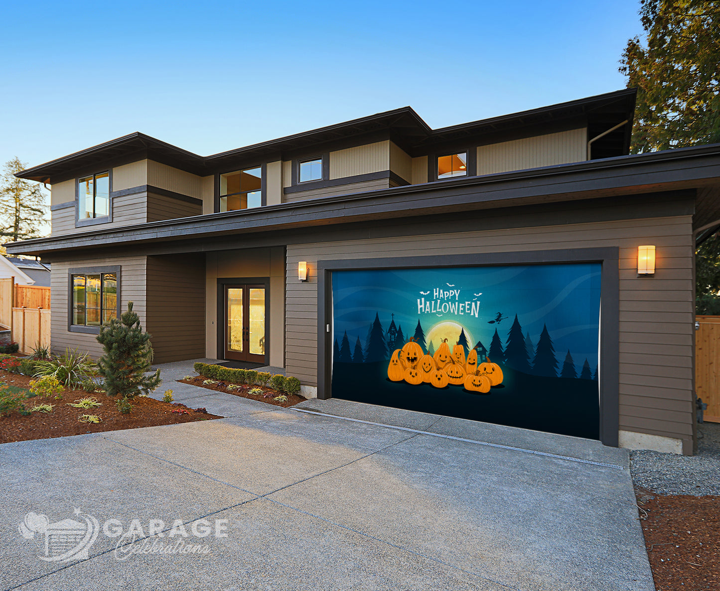 Pumpkin Patch | Garage Door Cover