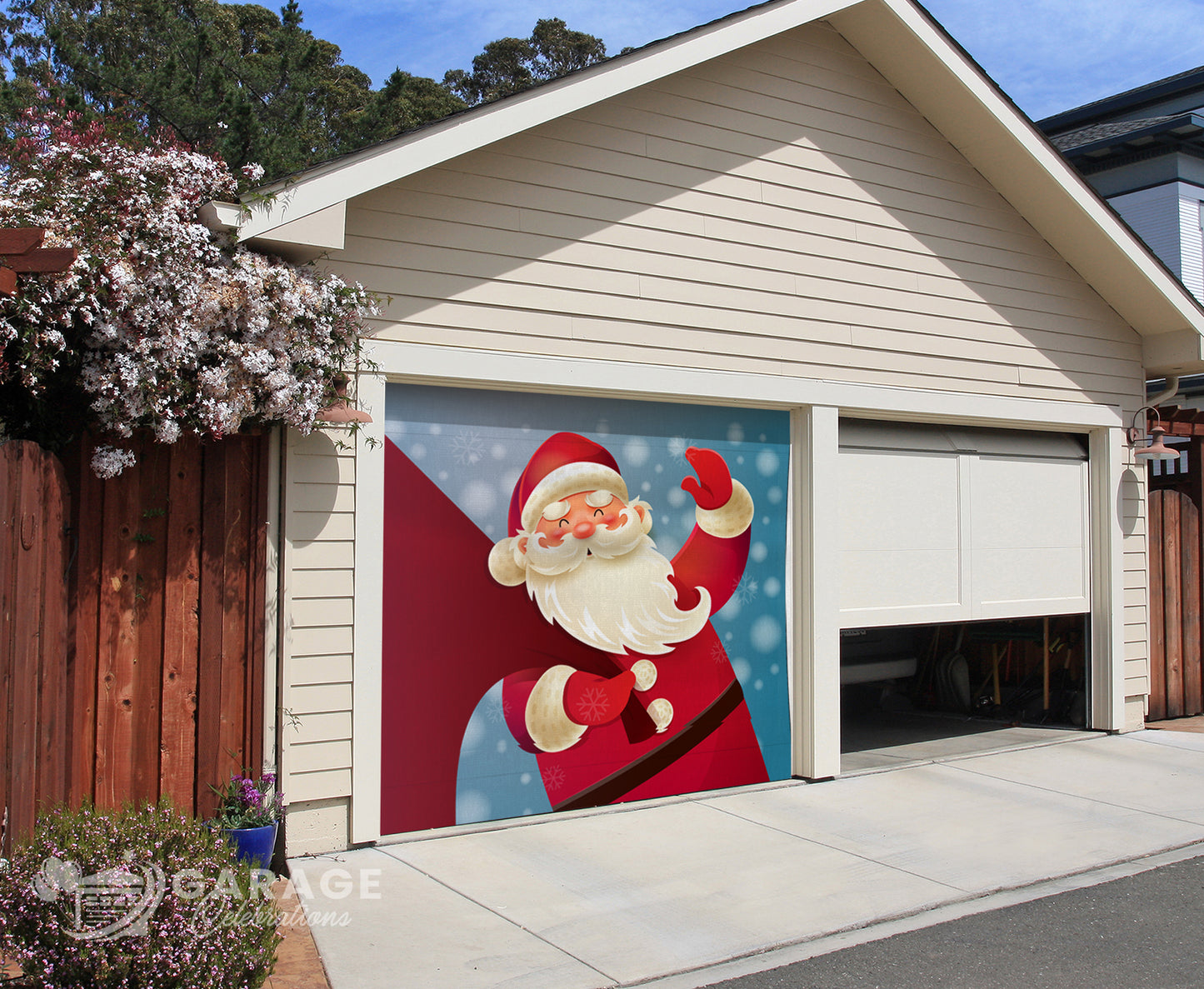Santa's Toy Bag | Garage Door Cover