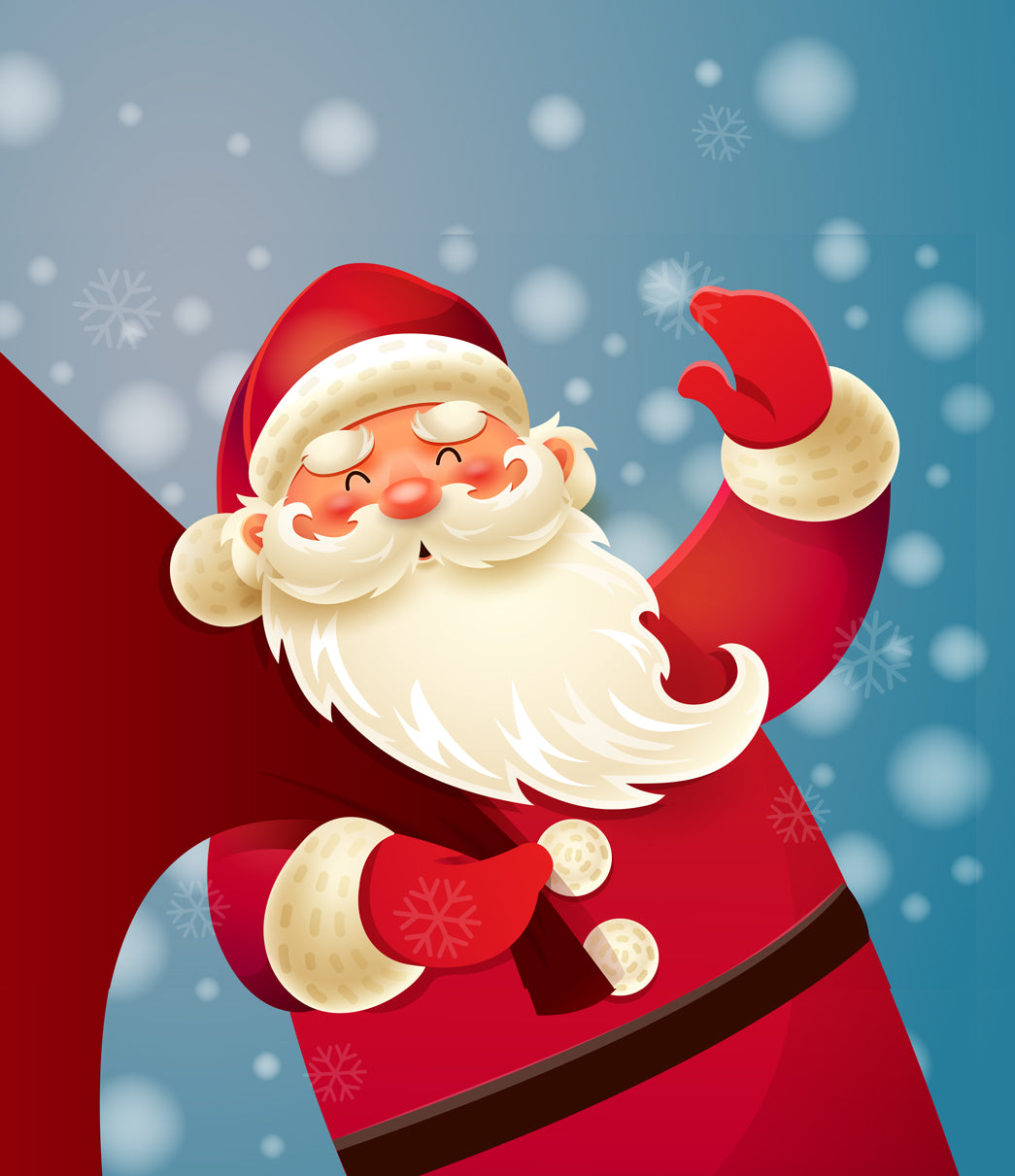 Santa's Toy Bag | Garage Door Cover